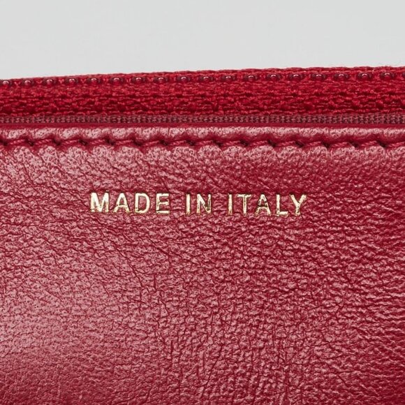 Chanel Red Quilted Lambskin Leather All About Chanel WOC Clutch Bag - Picture 8 of 12